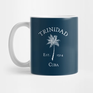 Trinidad Cuba Vintage Palm Mug